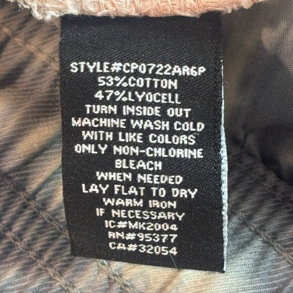 Sanctuary x Anthropologie Pants Womens MP Blue Carefree Tie-Dye Cargo Casual - Picture 9 of 9